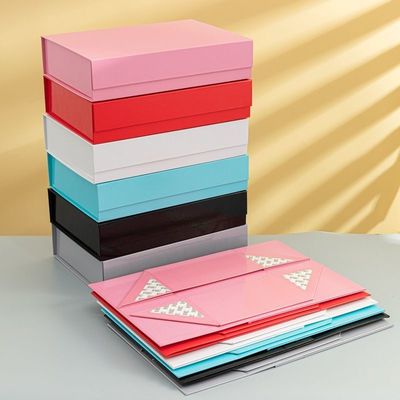 Custom Logo Hair Extension Packaging Boxes Folding Cardboard Carton Box