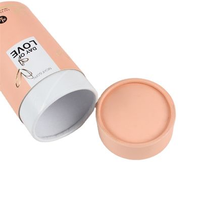 6x10cm Essential Oil Cylinder Paper Tube Packaging Box Biodegradable
