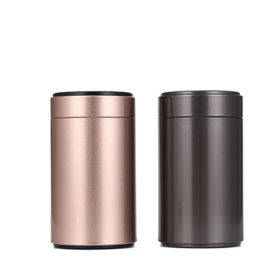 Anticorrosive Tin Can For Tea Packaging , Multifunctional Cylindrical Tin Container