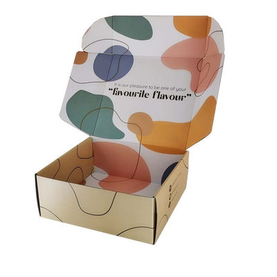 Collapsible Corrugated Gift Box Dustproof For Clothes Packaging
